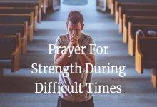 prayer for strength during dt min