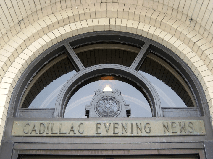 cadillac evening news