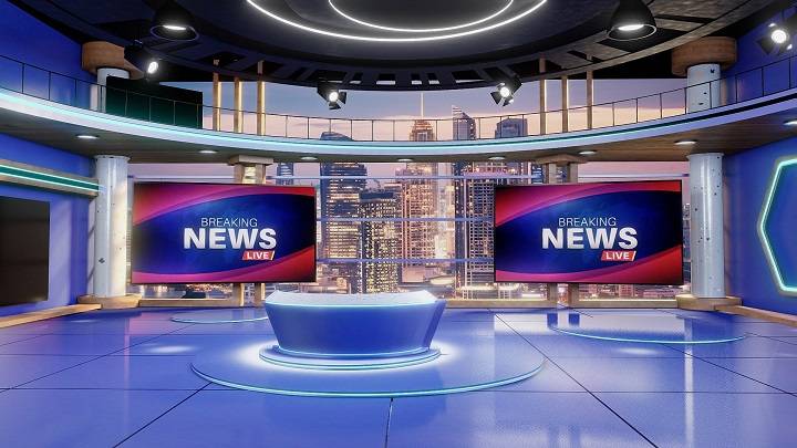 news studio